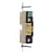 Hubbell Wiring Device-Kellems Straight Blade Receptacle, 5-15R, 15 A, 125V AC, 2 Pole, 3 Wire, Flush Mount, Grounded BR15LATR - alternate 3
